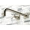Kingston Brass KS6048BEX Wall Mount Tub Faucet, Brushed Nickel KS6048BEX - alternate 3